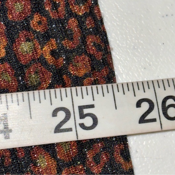 Soft Surroundings Minerva Red Metallic Pleat Carmella Top Blouse - Picture 12 of 13